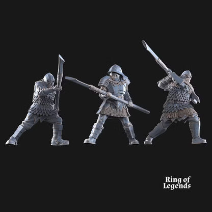 6x Morlok Warriors with spear
