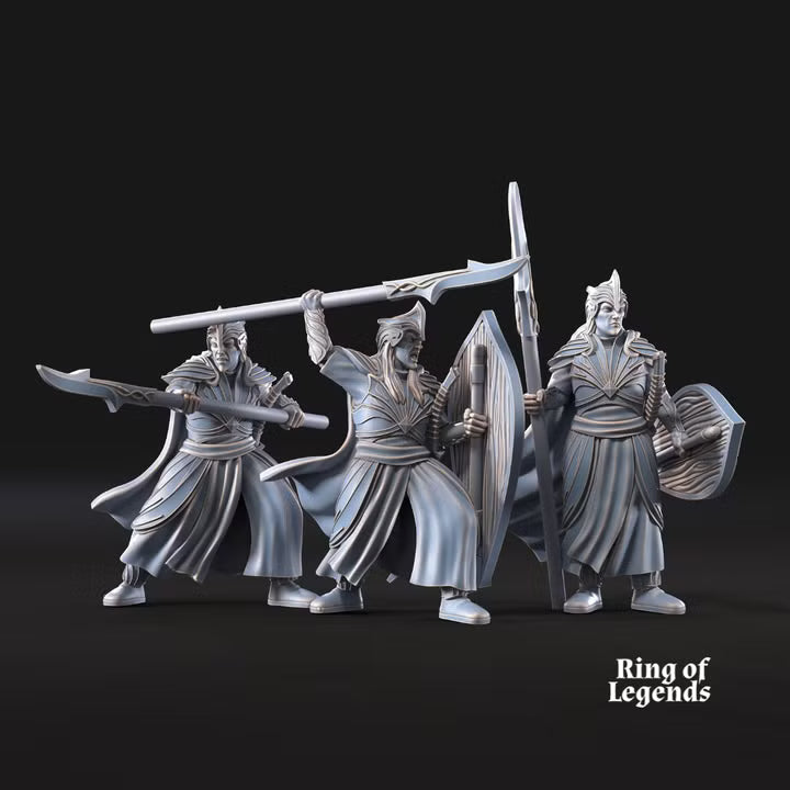 Galanthir spearmen with optional shields