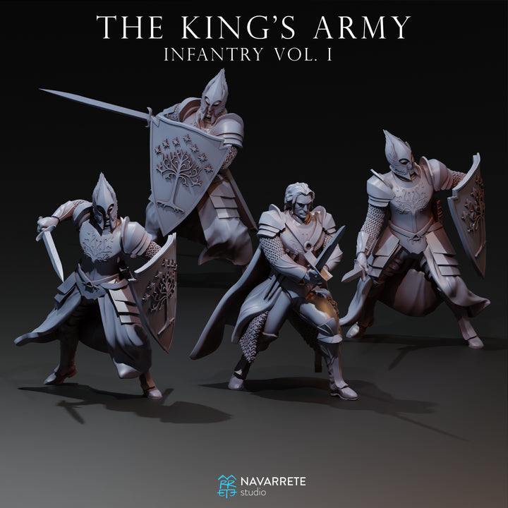 The Kings Army - Infantry