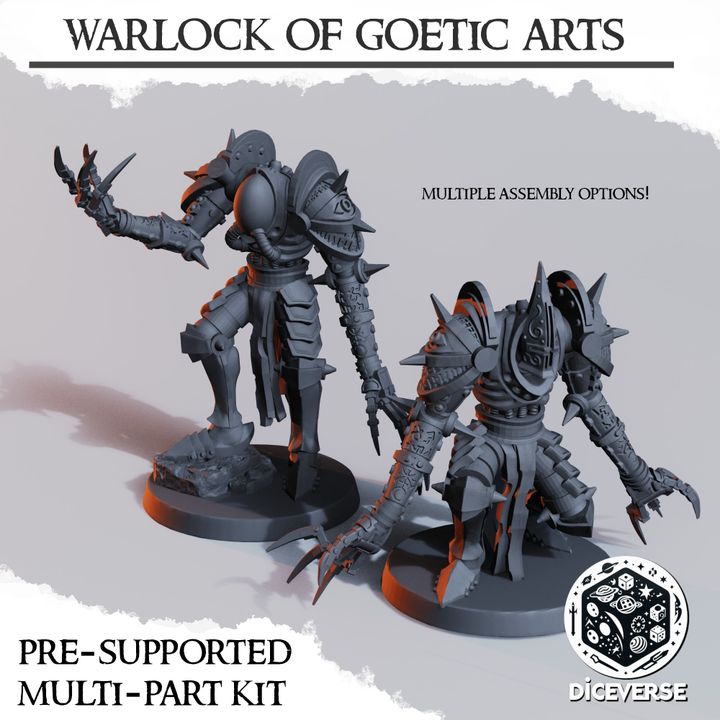 warlock of goetic arts - versions