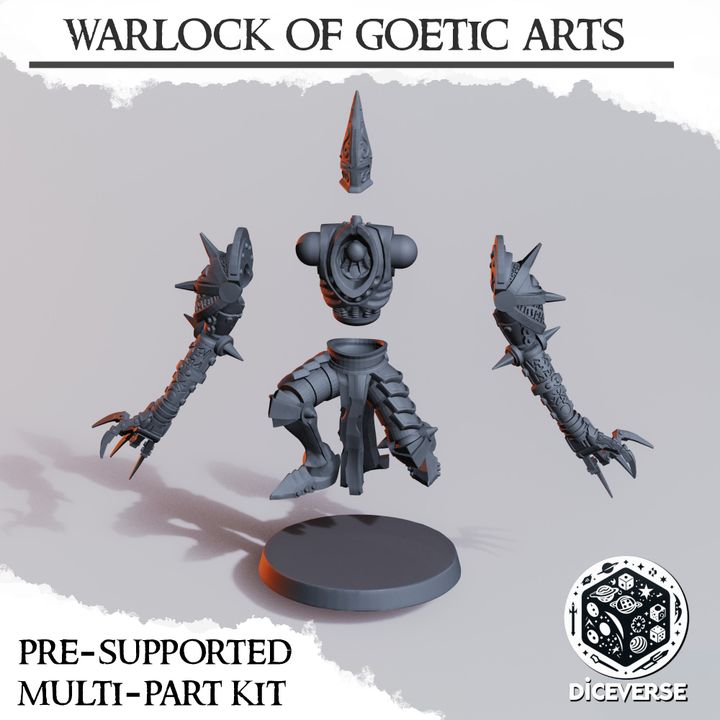 warlock of goetic arts - pieces