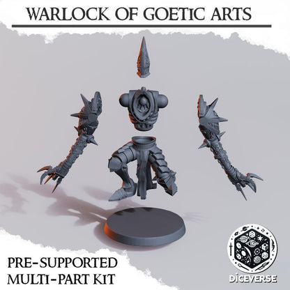 warlock of goetic arts - pieces