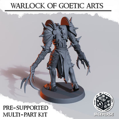 warlock of goetic arts - rear