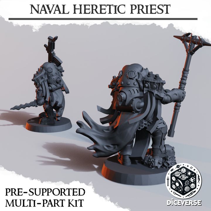 naval heretic priests - rear
