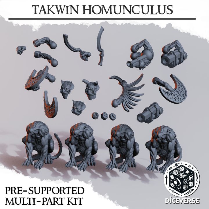 takwin homunculus - parts