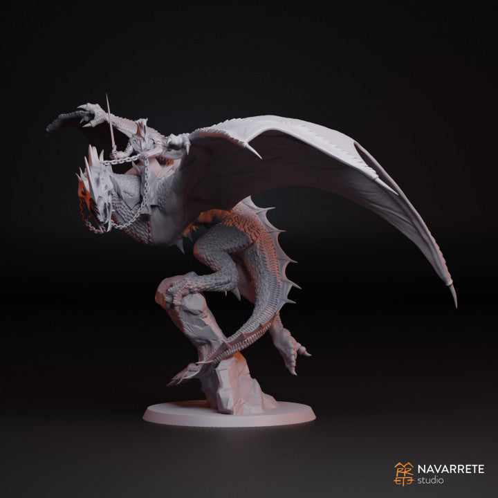 The Dark Lieutenant on Wyvern