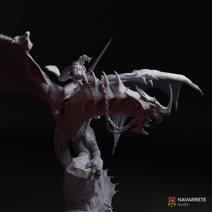 The Dark Lieutenant on Wyvern