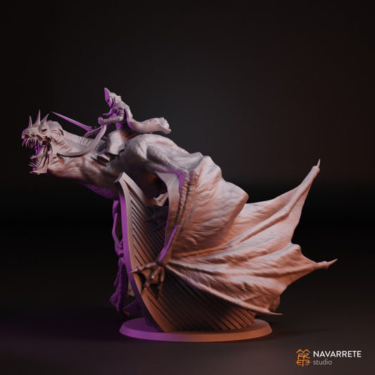 The Knight of the Sea on Wyvern