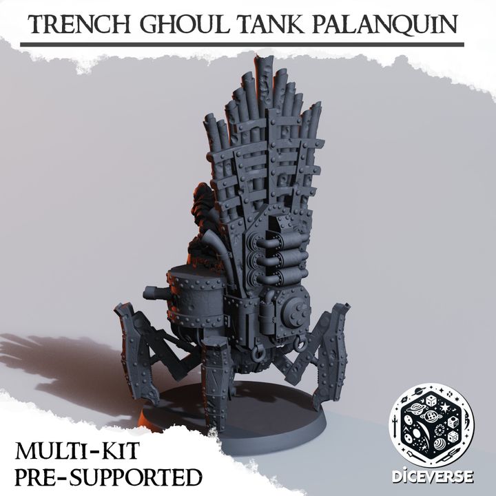 Trench Ghoul Tank Palanquin - rear