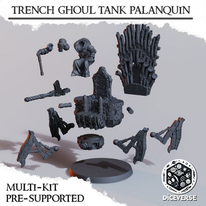 Trench Ghoul Tank Palanquin - parts
