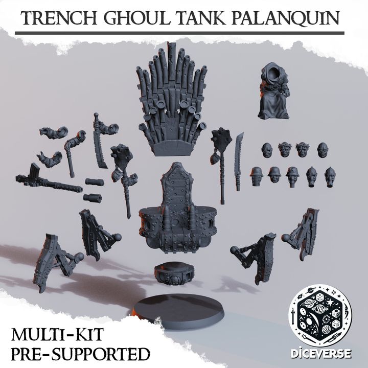 Trench Ghoul Tank Palanquin - parts 2