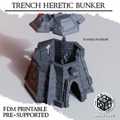 heretic bunker playable interior