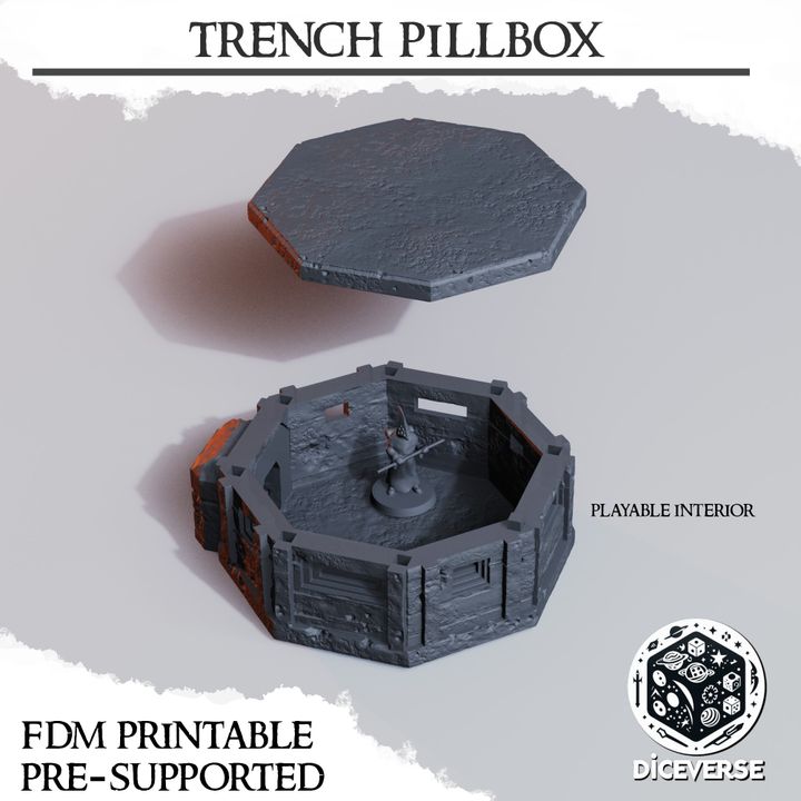 trench pillbox playable interior