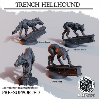 trench hellhound - all four