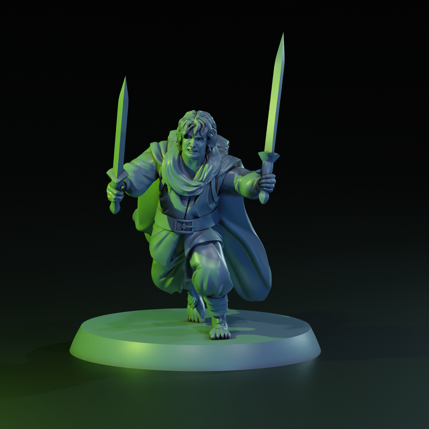 Samrick Ironwill – 28mm Fantasy Resin Model by Navarette Studios