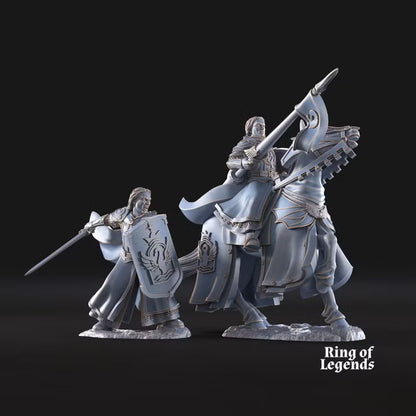 Amherel the Prince foot and mounted