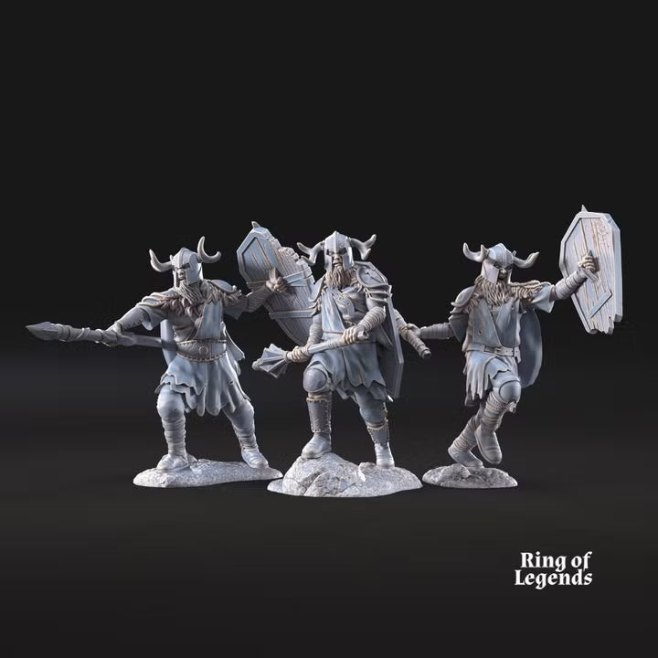 Khalum warriors x 3 pose 2