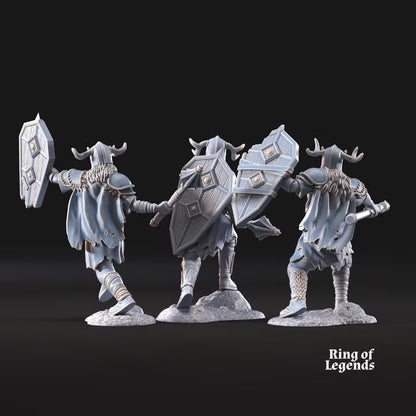 Khalum warriors x 3 pose 2