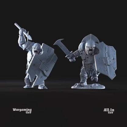 Bloody handed orc trolls