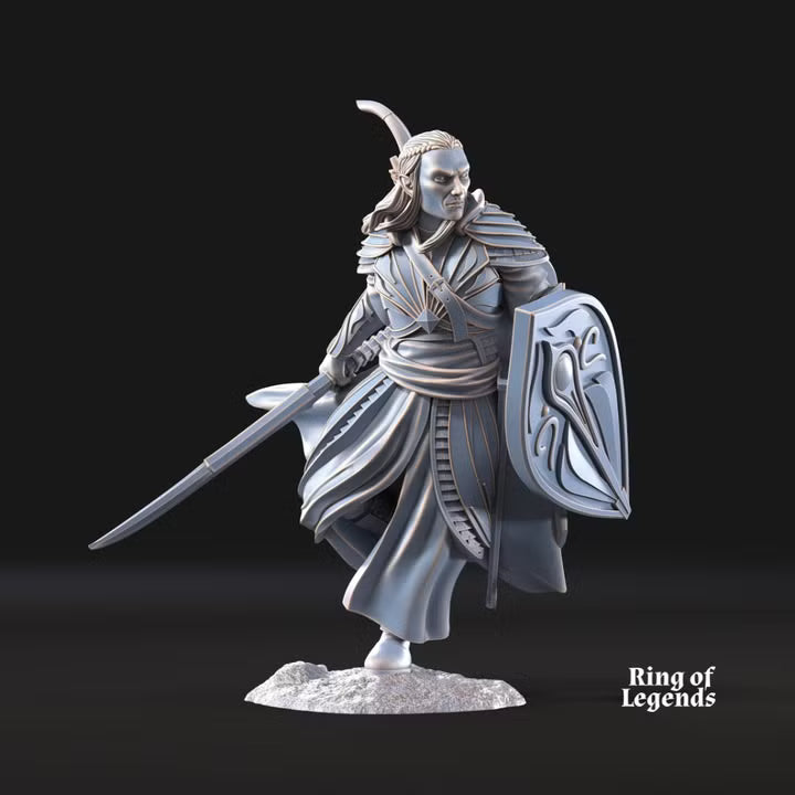 Captain of Galanthir on foot