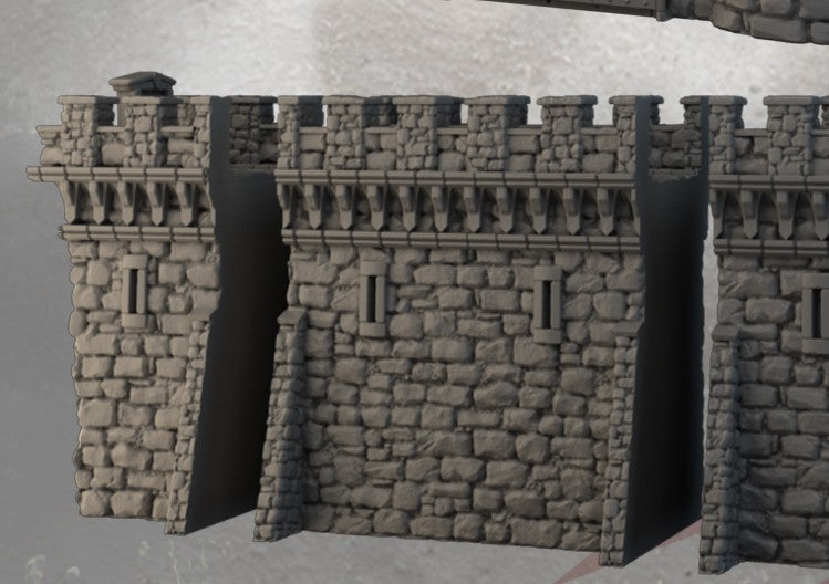 Castle Argent Gatehouse and Walls
