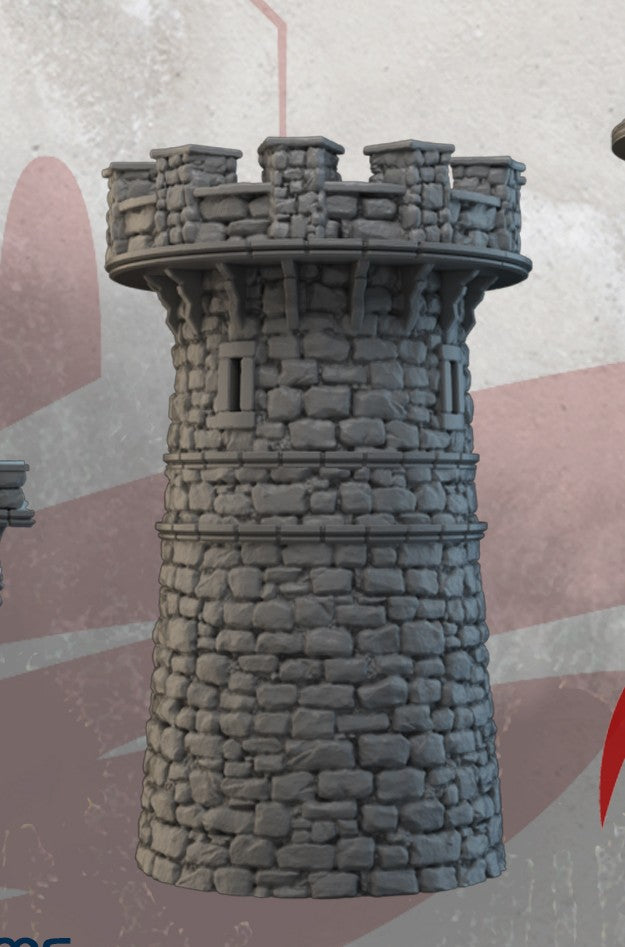 Castle Argent Gatehouse and Walls
