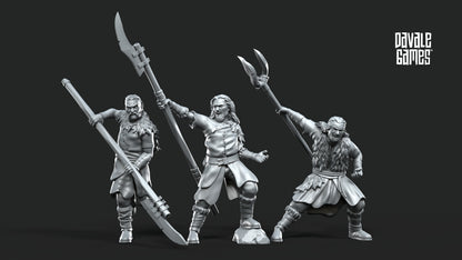 6 x Fellmount Reavers spearmen