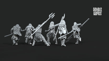 6 x Fellmount Reavers spearmen