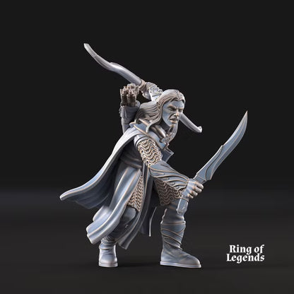 Forest Guardian Captain with bow and spear