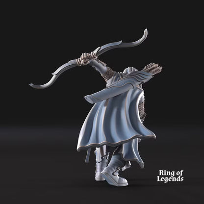 Forest Guardian Captain with bow and spear