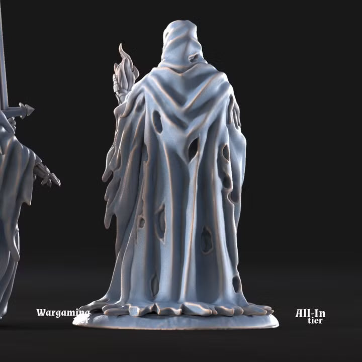 Generic wraith foot and mounted version 1