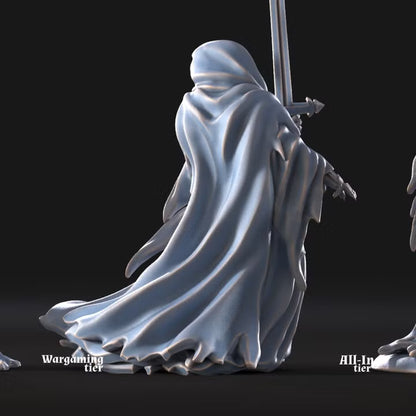 Generic wraith foot and mounted version 2