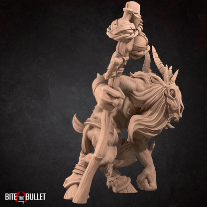 Goatman Shaman – Dark Fantasy Resin Miniature for RPGs & Wargames