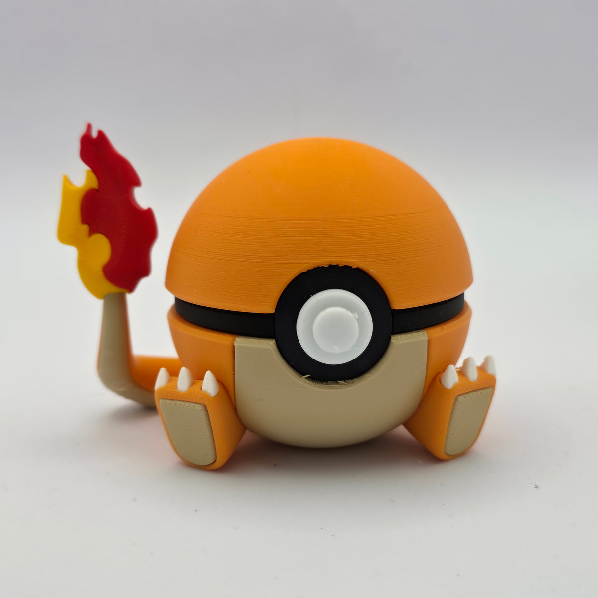 Charmander, Charmeleon & Charizard Evolution Line, Character CritterBall Series Designed by N3D