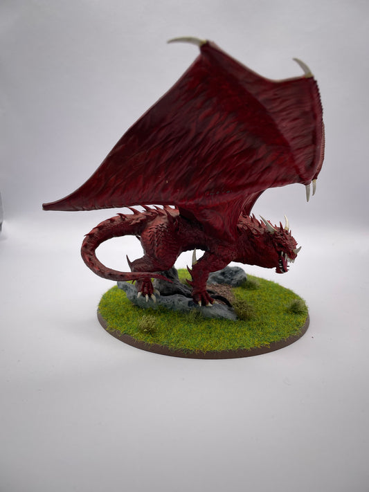 Cave Dragon Miniature – 28mm Fantasy Resin Model by Navarette Studios