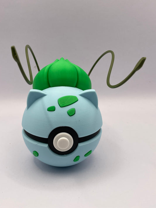 Bulbasaur, Ivysaur & Venusaur Evolution Line, Character CritterBall Series Designed by N3D