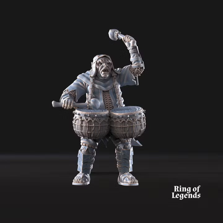 Morlok orc drummer
