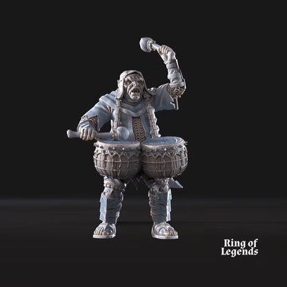 Morlok orc drummer