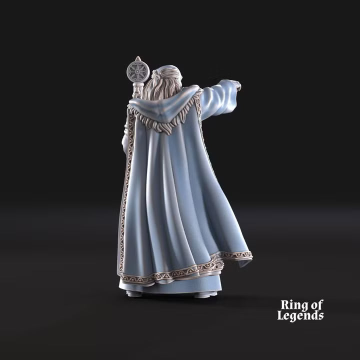 North Human Mage pose 2