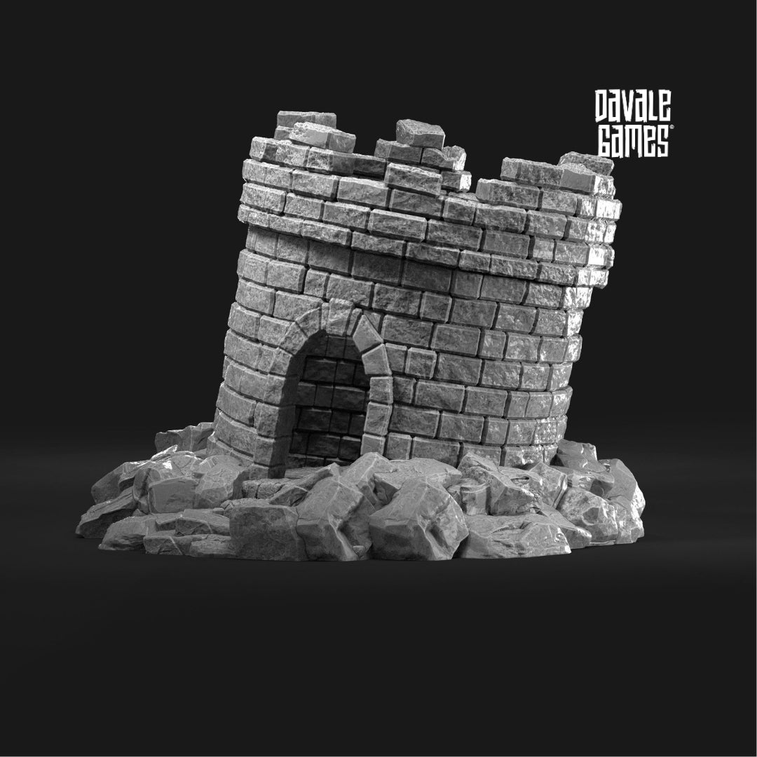 Old Fallen Tower