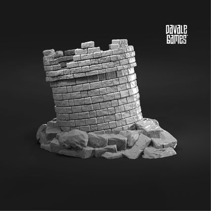 Old Fallen Tower
