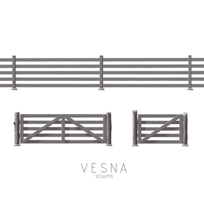 Rail fence