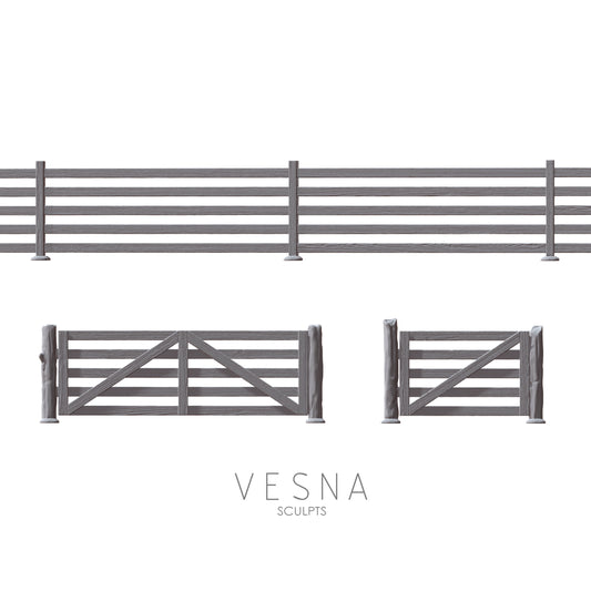 Rail fence