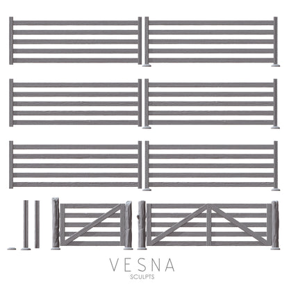 Rail fence