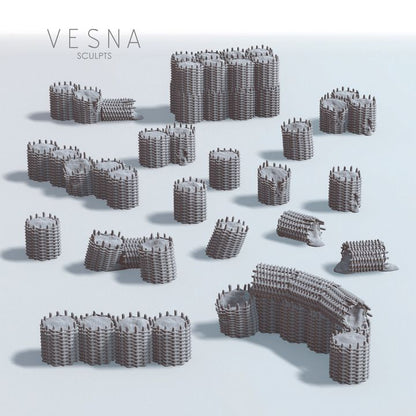 Fortifications - gabions pack
