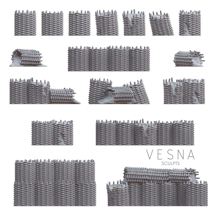 Fortifications - gabions pack