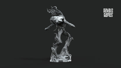 Treewalker throwing rock