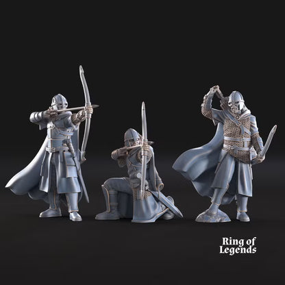 6x West Humans archers