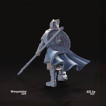 West Human Warrior with horn