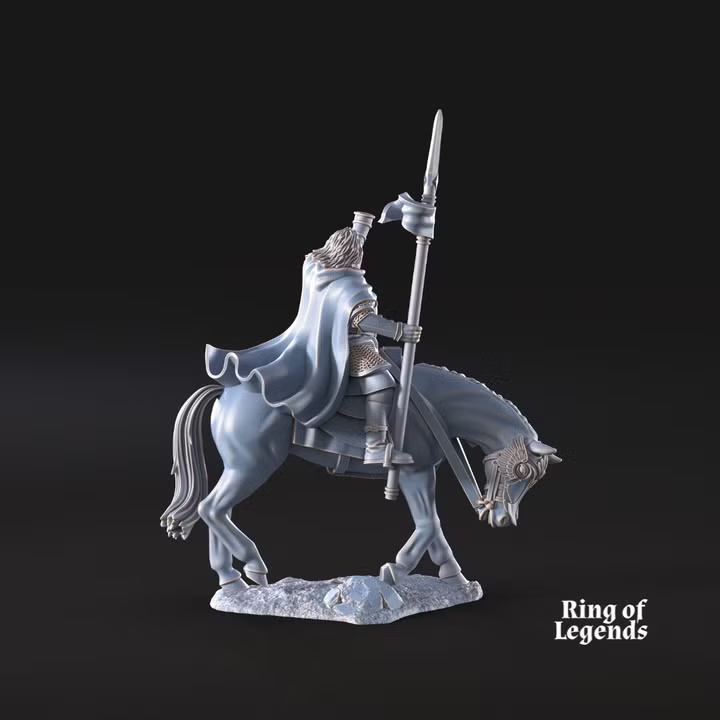 Farrel the big, foot and mounted